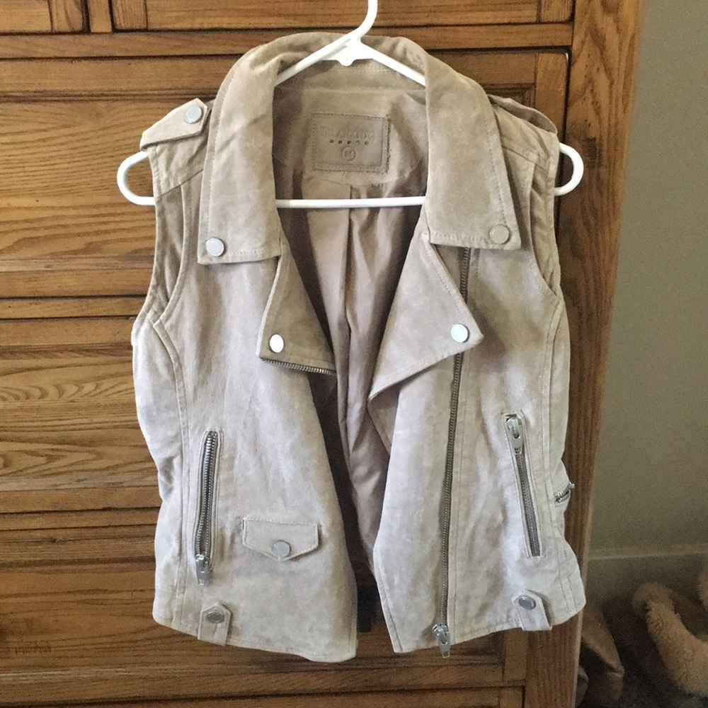 Blank NYC suede vest